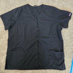 Short-sleeved lab coat